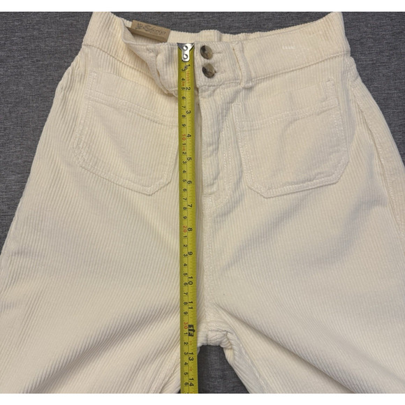 Faherty Portland Corduroy Pant, Egret (Ivory) Pockets Front Size 26 NWT - Picture 4 of 9